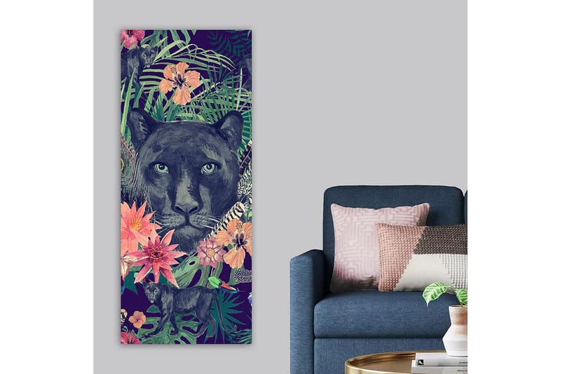 Canvastavla DKY People Flerfärgad - 50x120 cm - Inredning & dekor - Tavlor & konst - Canvastavla