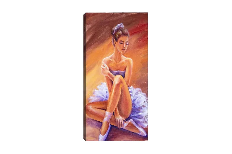 Canvastavla DKY People Flerfärgad - 50x120 cm - Inredning & dekor - Tavlor & konst - Canvastavla