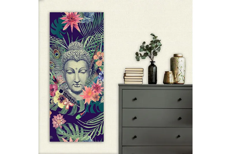 Canvastavla DKY People Flerfärgad - 50x120 cm - Inredning & dekor - Tavlor & konst - Canvastavla