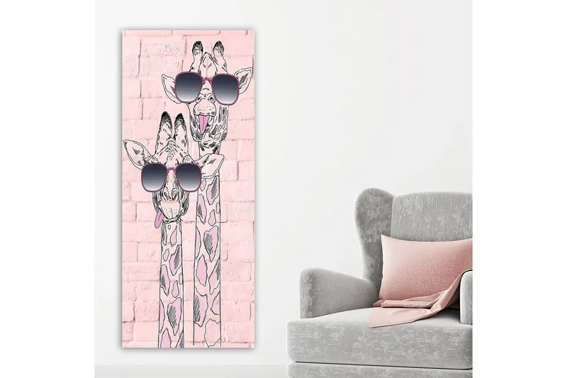 Canvastavla DKY People Flerfärgad - 50x120 cm - Inredning & dekor - Tavlor & konst - Canvastavla