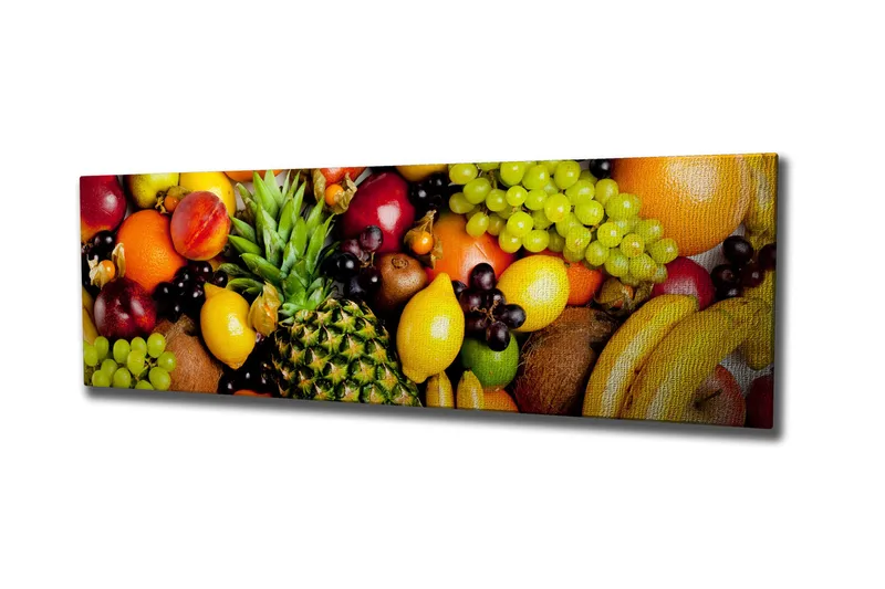 Canvastavla Exotiska frukter, Flerfärgad