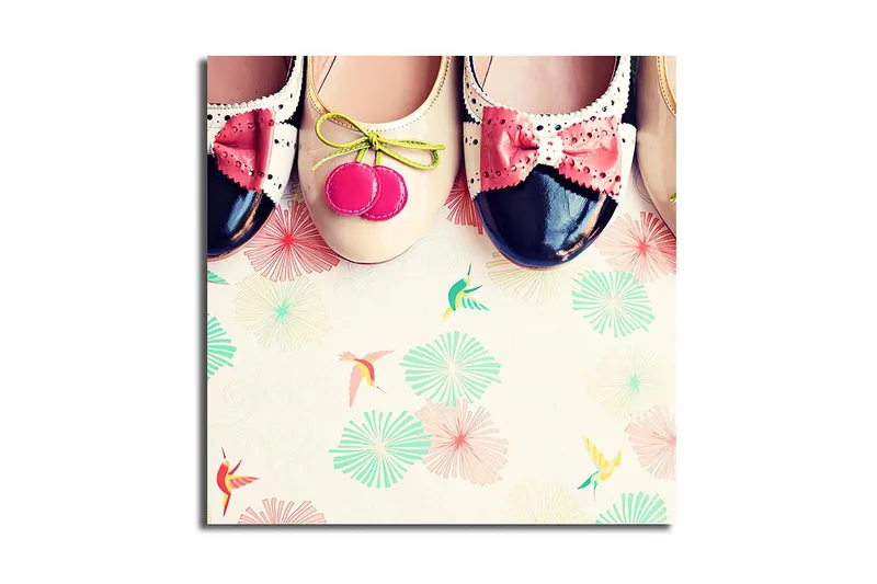 Canvastavla Flerfärgad, 45x45 cm