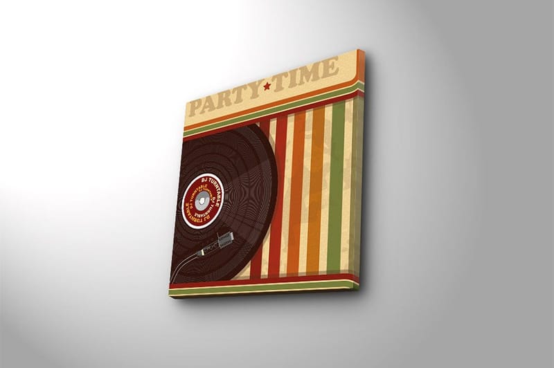 Canvastavla Flerfärgad - 45x45 cm - Inredning & dekor - Tavlor & konst - Canvastavla