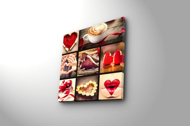 Canvastavla Flerfärgad - 45x45 cm - Inredning & dekor - Tavlor & konst - Canvastavla