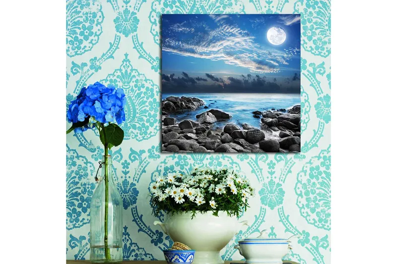 Canvastavla Flerfärgad - 45x45 cm - Inredning & dekor - Tavlor & konst - Canvastavla