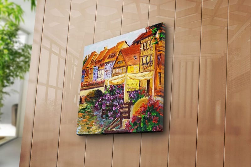 Canvastavla Flerfärgad - 45x45 cm - Inredning & dekor - Tavlor & konst - Canvastavla