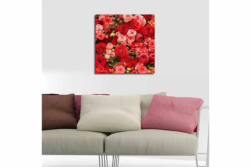 Canvastavla Flerfärgad - 45x45 cm - Inredning & dekor - Tavlor & konst - Canvastavla