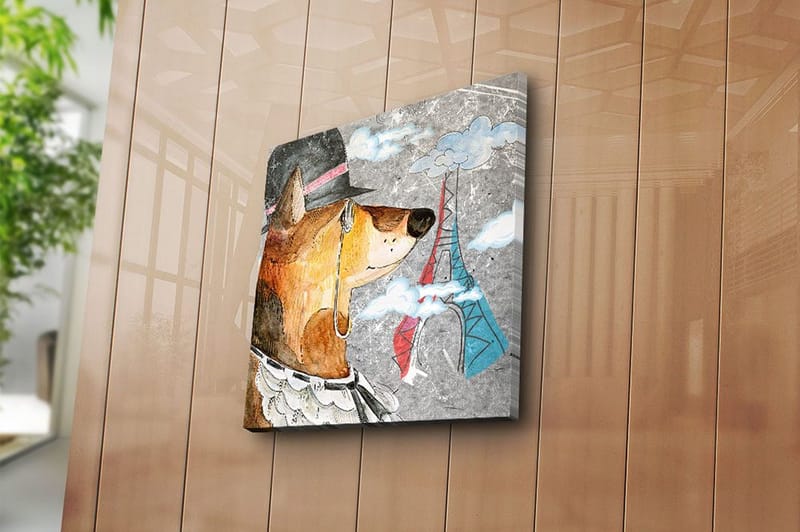 Canvastavla Flerfärgad - 45x45 cm - Inredning & dekor - Tavlor & konst - Canvastavla