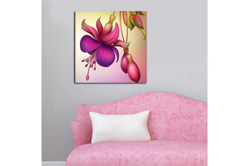 Canvastavla Flerfärgad - 45x45 cm - Inredning & dekor - Tavlor & konst - Canvastavla