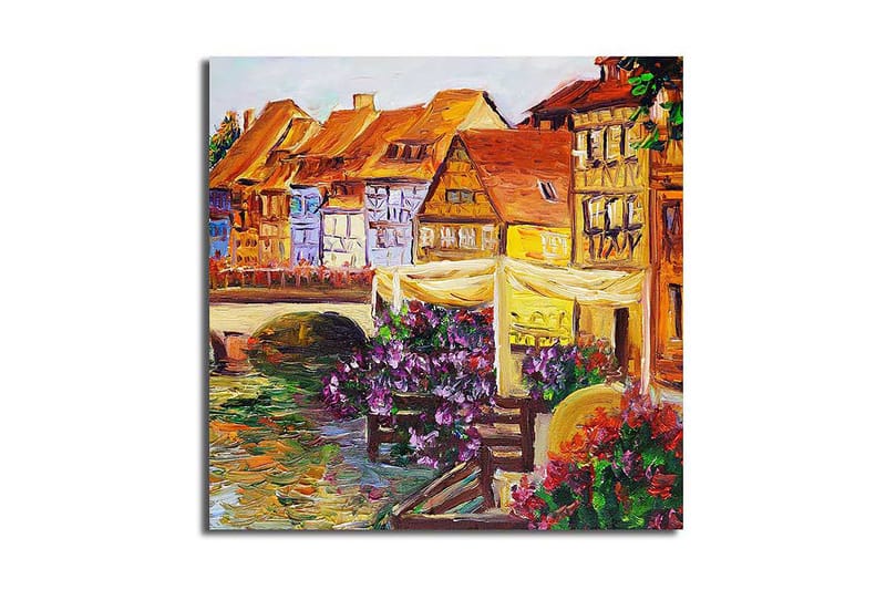 Canvastavla Flerfärgad - 45x45 cm - Inredning & dekor - Tavlor & konst - Canvastavla