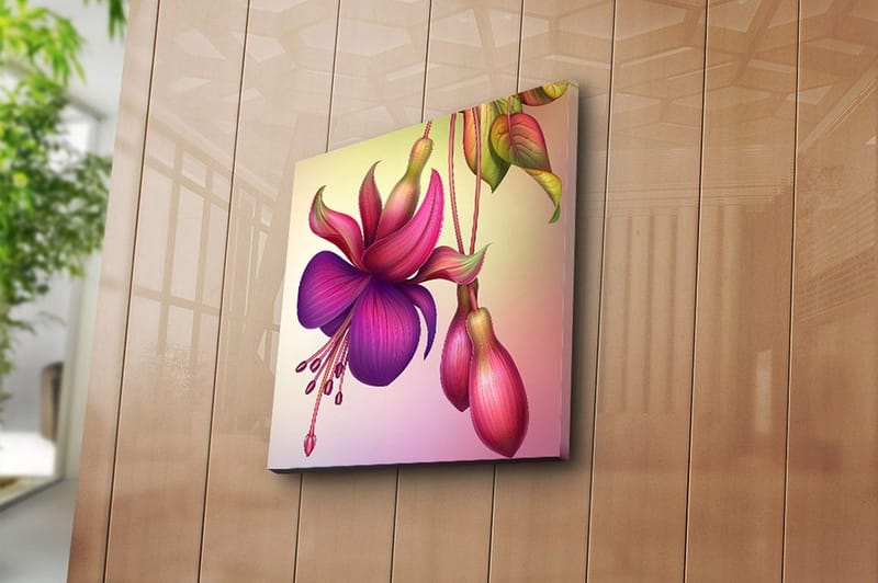 Canvastavla Flerfärgad - 45x45 cm - Inredning & dekor - Tavlor & konst - Canvastavla