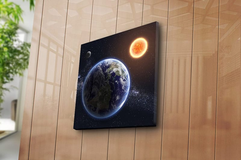 Canvastavla Flerfärgad - 45x45 cm - Inredning & dekor - Tavlor & konst - Canvastavla