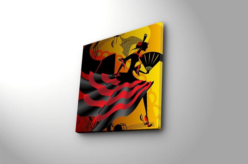 Canvastavla Flerfärgad - 45x45 cm - Inredning & dekor - Tavlor & konst - Canvastavla