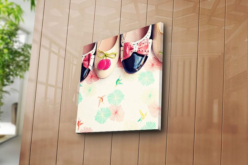 Canvastavla Flerfärgad - 45x45 cm - Inredning & dekor - Tavlor & konst - Canvastavla