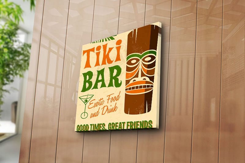 Canvastavla Flerfärgad - 45x45 cm - Inredning & dekor - Tavlor & konst - Canvastavla