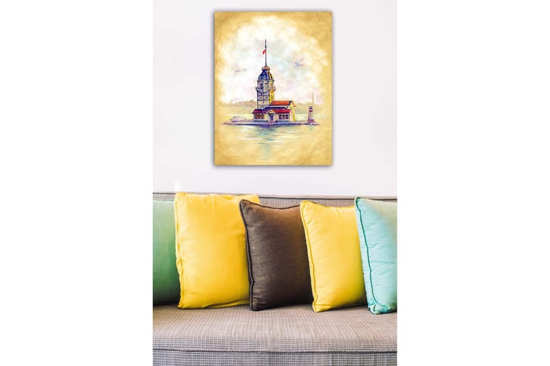 Canvastavla Flerfärgad - 50x70 cm - Inredning & dekor - Tavlor & konst - Canvastavla