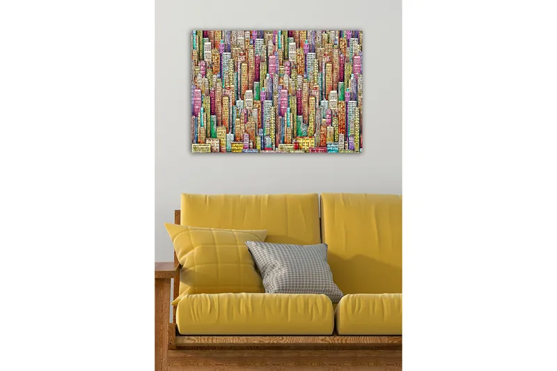 Canvastavla Flerfärgad - 50x70 cm - Inredning & dekor - Tavlor & konst - Canvastavla