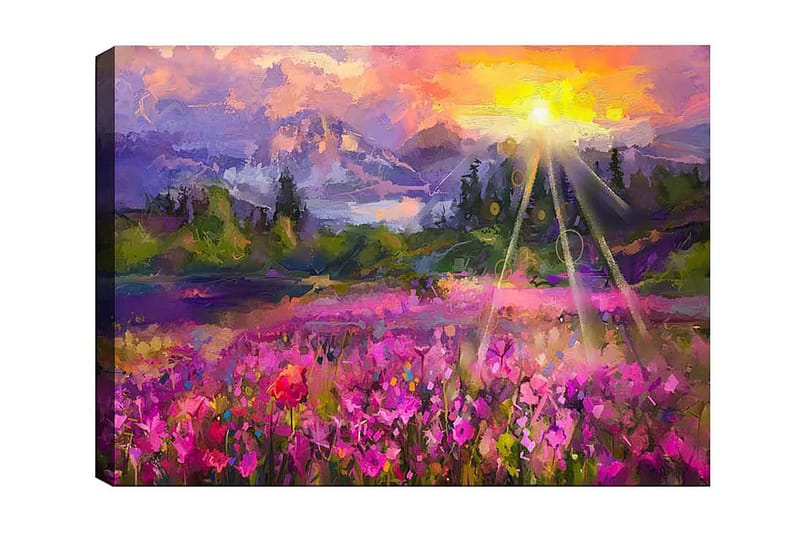 Canvastavla Flerfärgad - 50x70 cm - Inredning & dekor - Tavlor & konst - Canvastavla