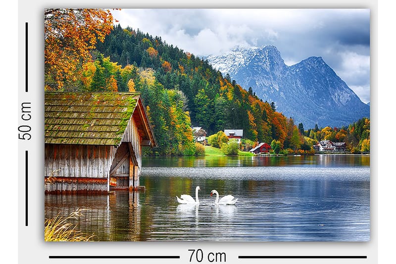 Canvastavla Flerfärgad - 50x70 cm - Inredning & dekor - Tavlor & konst - Canvastavla