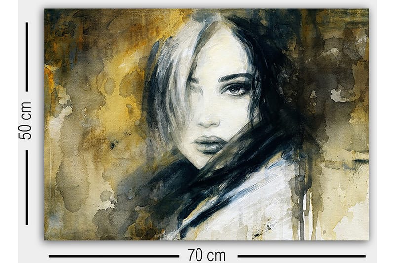 Canvastavla Flerfärgad - 50x70 cm - Inredning & dekor - Tavlor & konst - Canvastavla