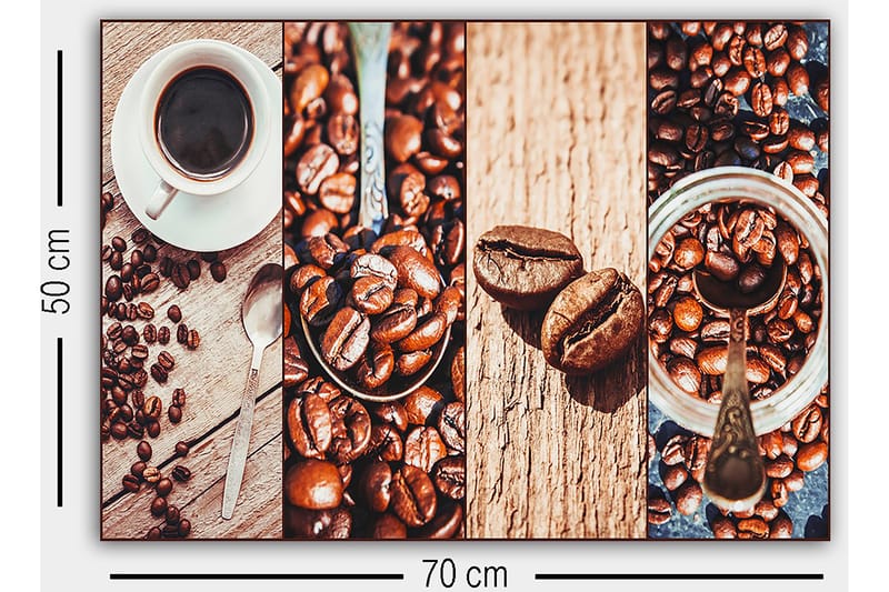 Canvastavla Flerfärgad - 50x70 cm - Inredning & dekor - Tavlor & konst - Canvastavla