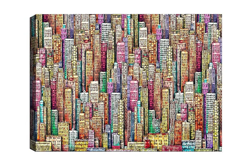 Canvastavla Flerfärgad, 50x70 cm