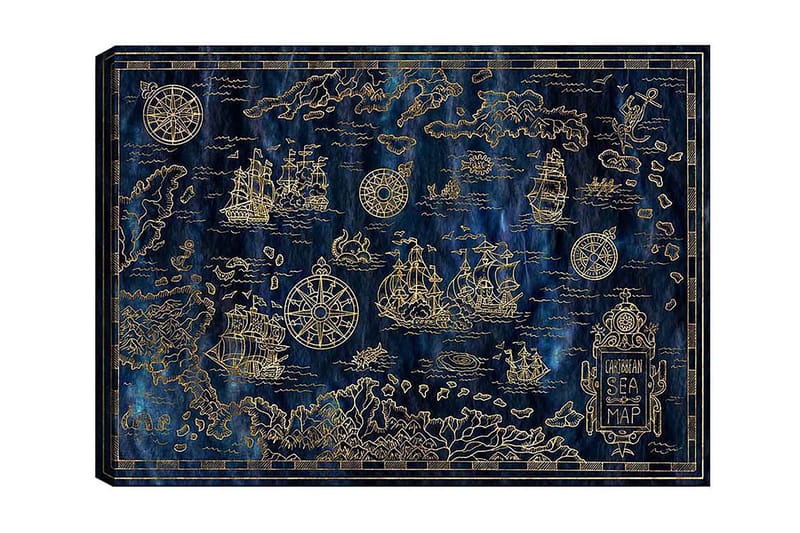 Canvastavla Flerfärgad, 50x70 cm