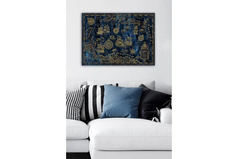 Canvastavla Flerfärgad - 50x70 cm - Inredning & dekor - Tavlor & konst - Canvastavla