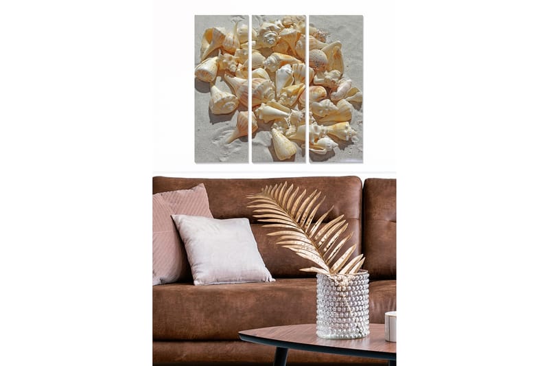 CANVASTAVLA Floral Animal 3-pack Flerfärgad 20x50 cm - Inredning & dekor - Tavlor & konst - Canvastavla