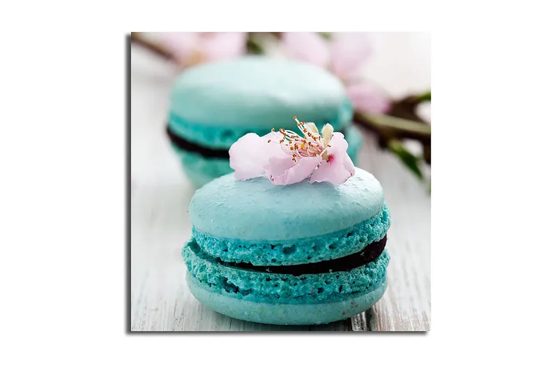 Canvastavla Floral Flerfärgad, 45x45 cm