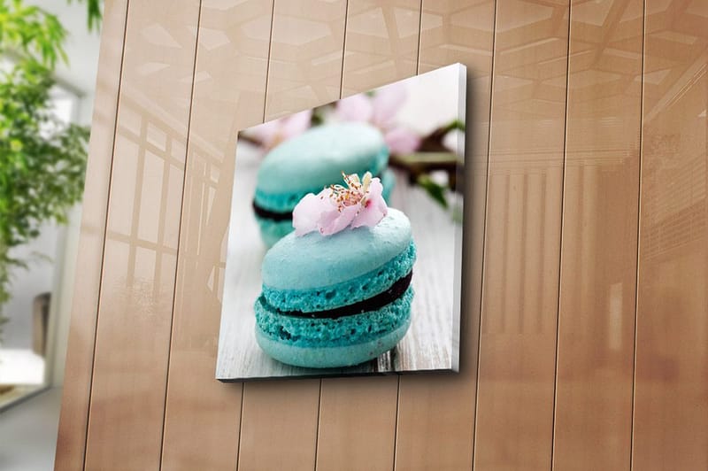 Canvastavla Floral Flerfärgad - 45x45 cm - Inredning & dekor - Tavlor & konst - Canvastavla