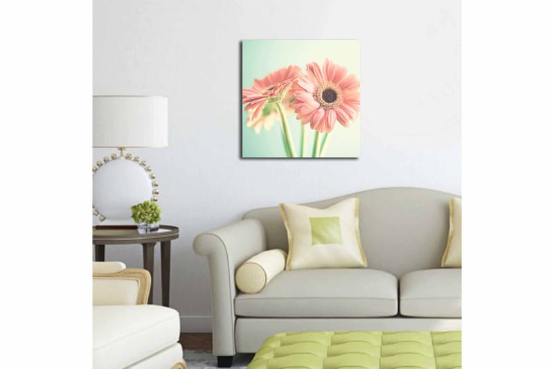 CANVASTAVLA Floral Flerfärgad 45x45 cm - Inredning & dekor - Tavlor & konst - Canvastavla