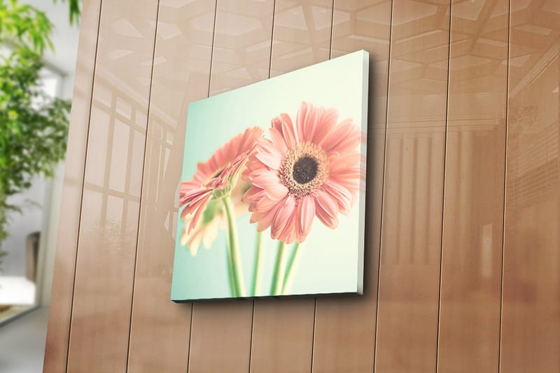 CANVASTAVLA Floral Flerfärgad 45x45 cm - Inredning & dekor - Tavlor & konst - Canvastavla