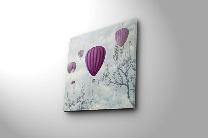 CANVASTAVLA Floral Flerfärgad 45x45 cm - Inredning & dekor - Tavlor & konst - Canvastavla