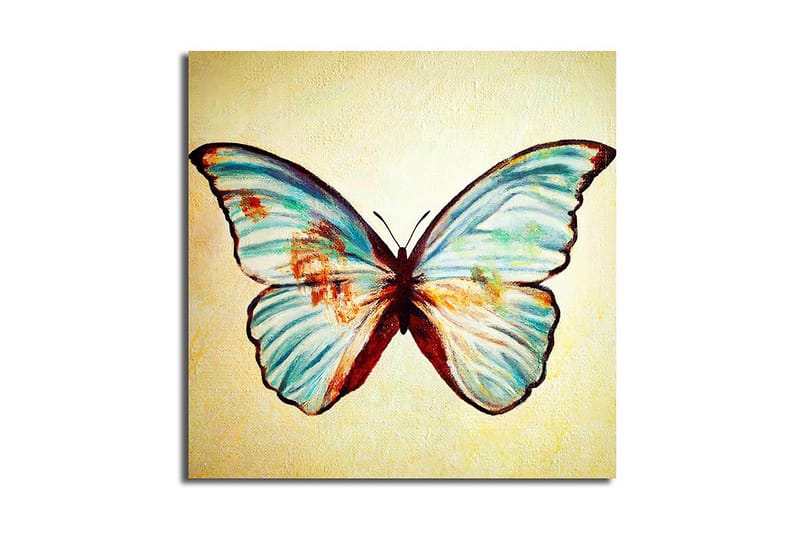 CANVASTAVLA Floral Flerfärgad 45x45 cm - Inredning & dekor - Tavlor & konst - Canvastavla