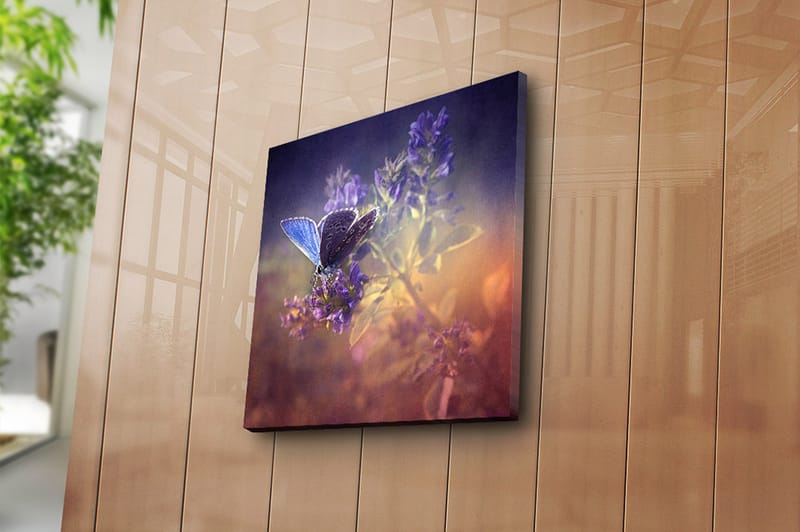 CANVASTAVLA Floral Flerfärgad 45x45 cm - Inredning & dekor - Tavlor & konst - Canvastavla