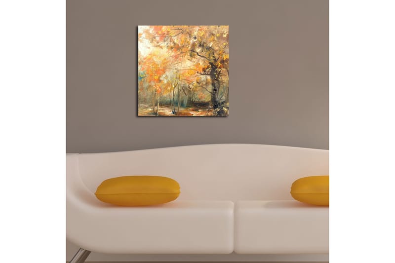 CANVASTAVLA Floral Flerfärgad 45x45 cm - Inredning & dekor - Tavlor & konst - Canvastavla