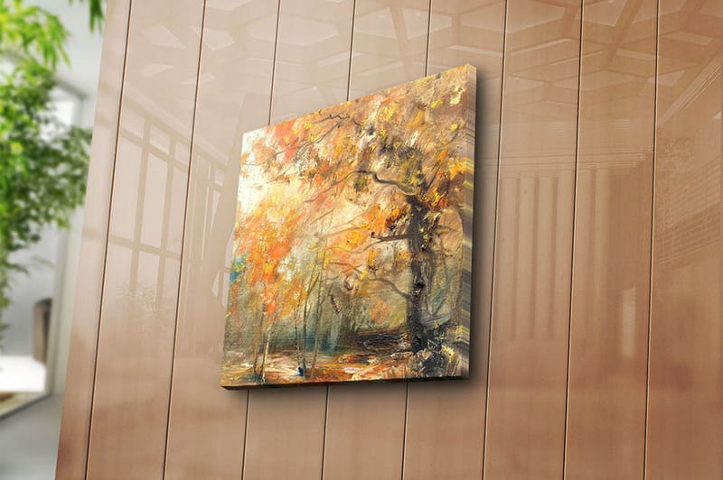 CANVASTAVLA Floral Flerfärgad 45x45 cm - Inredning & dekor - Tavlor & konst - Canvastavla