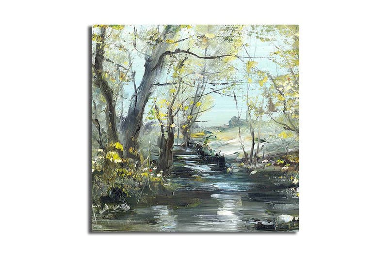 CANVASTAVLA Floral Flerfärgad 45x45 cm - Inredning & dekor - Tavlor & konst - Canvastavla