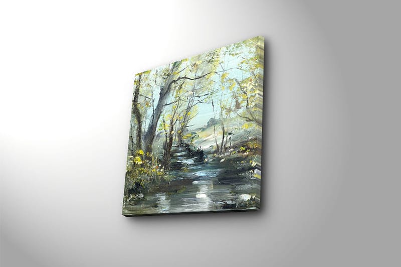 CANVASTAVLA Floral Flerfärgad 45x45 cm - Inredning & dekor - Tavlor & konst - Canvastavla