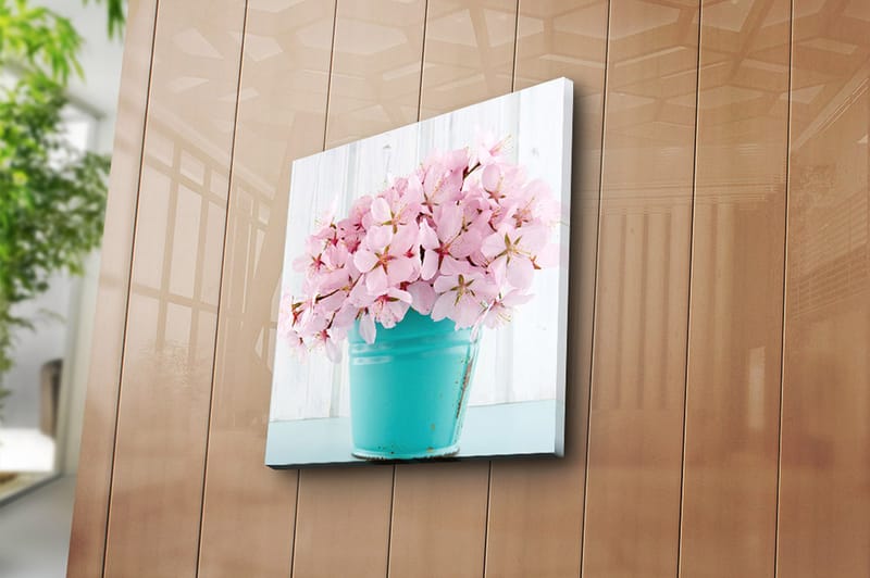 CANVASTAVLA Floral Flerfärgad 45x45 cm - Inredning & dekor - Tavlor & konst - Canvastavla