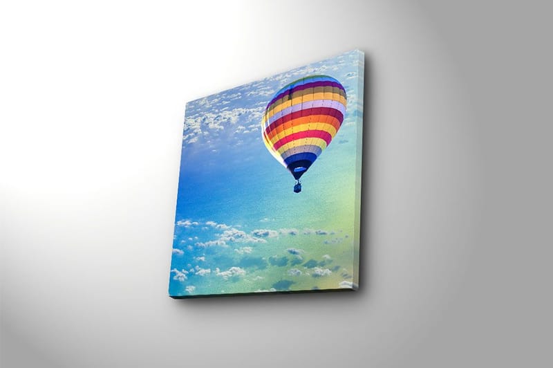 Canvastavla Floral Flerfärgad - 45x45 cm - Inredning & dekor - Tavlor & konst - Canvastavla