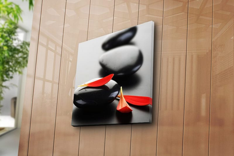 Canvastavla Floral Flerfärgad - 45x45 cm - Inredning & dekor - Tavlor & konst - Canvastavla