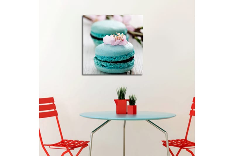 Canvastavla Floral Flerfärgad - 45x45 cm - Inredning & dekor - Tavlor & konst - Canvastavla