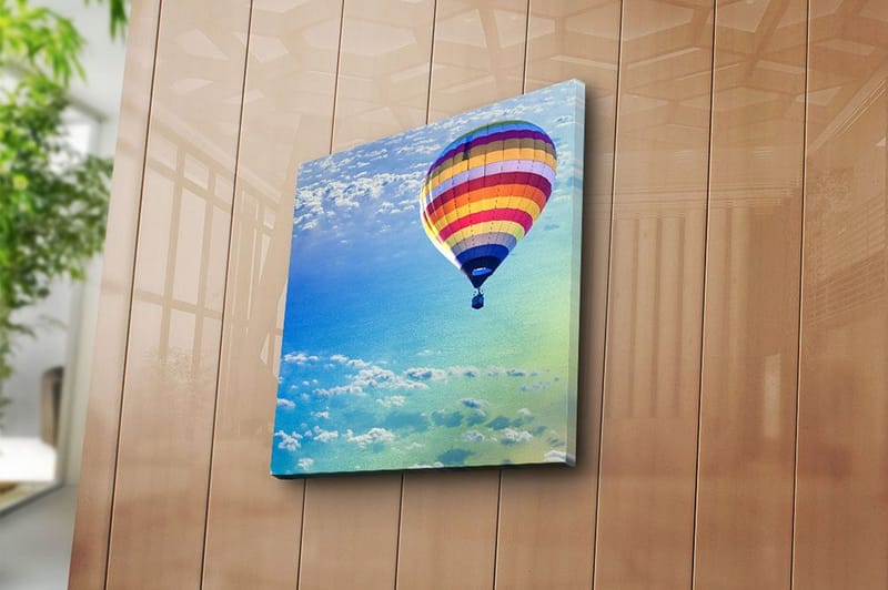 Canvastavla Floral Flerfärgad - 45x45 cm - Inredning & dekor - Tavlor & konst - Canvastavla