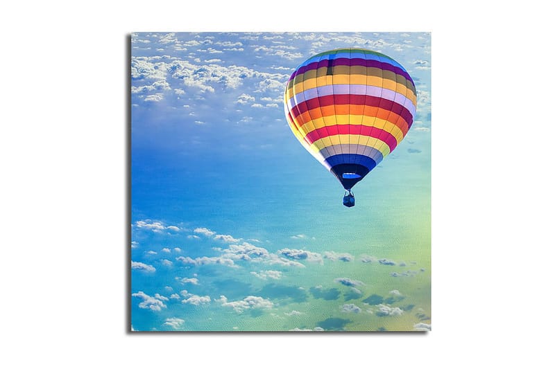 Canvastavla Floral Flerfärgad, 45x45 cm