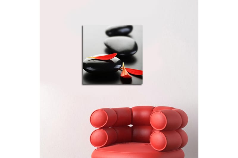 Canvastavla Floral Flerfärgad - 45x45 cm - Inredning & dekor - Tavlor & konst - Canvastavla