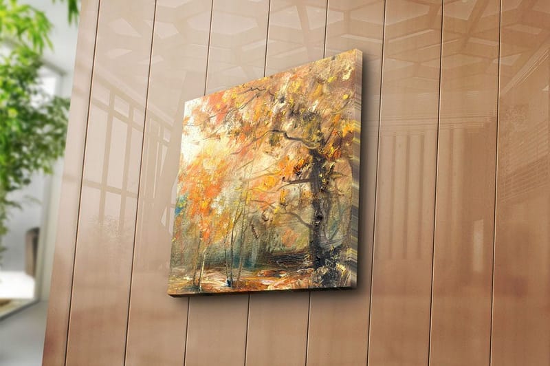 Canvastavla Floral Flerfärgad - 45x45 cm - Inredning & dekor - Tavlor & konst - Canvastavla