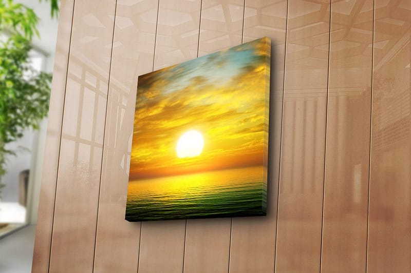 Canvastavla Floral Flerfärgad - 45x45 cm - Inredning & dekor - Tavlor & konst - Canvastavla