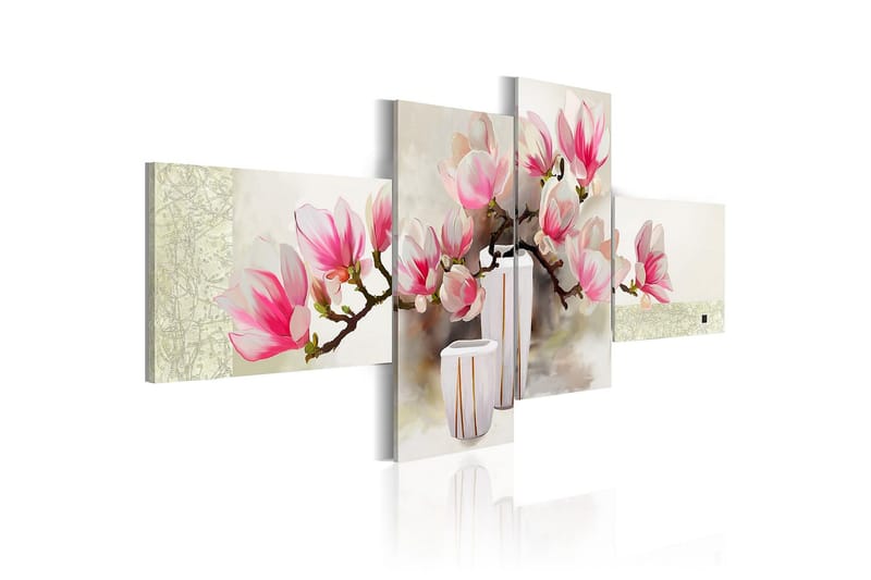 CANVASTAVLA Fragrance of magnolias  100x45 cm - Artgeist sp. z o. o. - Inredning & dekor - Tavlor & konst - Canvastavla
